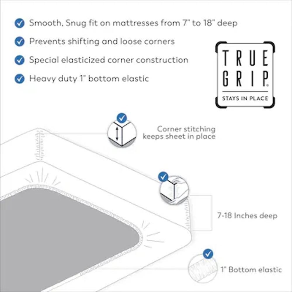 Purity Home Organic 100% Cotton Eco Friendly & Breathable Sheet Set Green Queen - Picture 6 of 7